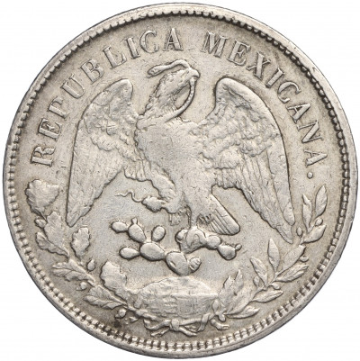 1 песо 1899 года Мексика