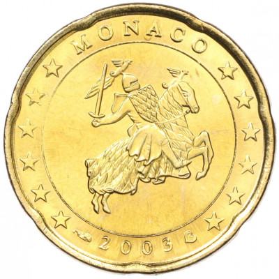 20 евроцентов 2003 года Монако