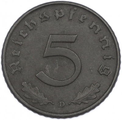 5 рейхспфеннигов 1947 года D Германия