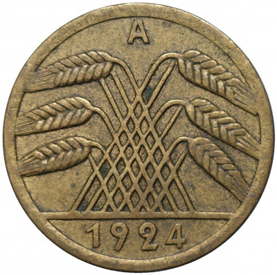 50 рентенпфеннигов 1924 года A Германия