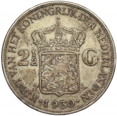 2 1/2 гульдена 1930 года Нидерланды