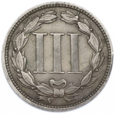 3 цента 1881 года США
