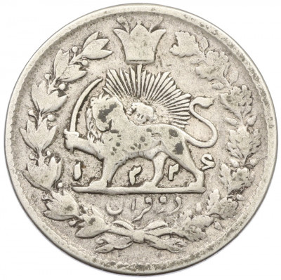2000 динаров 1908 года (AH 1326) Иран