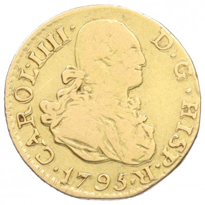 1/2 эскудо 1795 года Испания