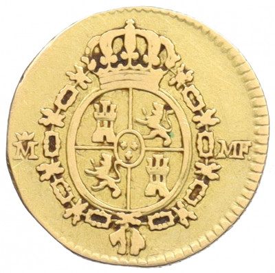 1/2 эскудо 1795 года Испания