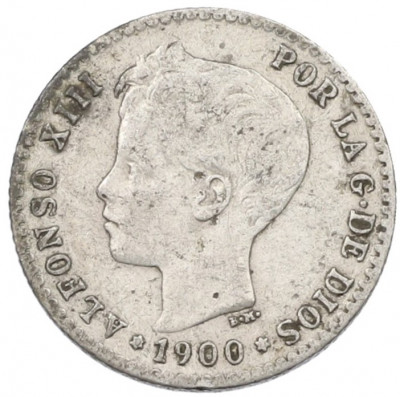 50 сентимо 1900 года Испания