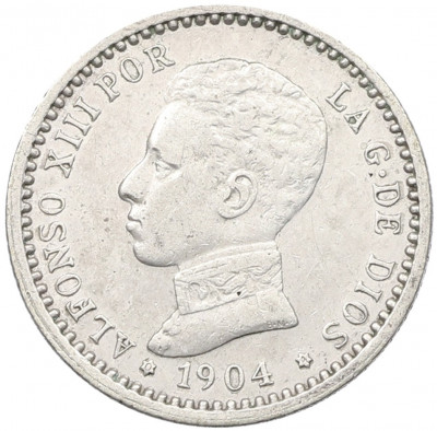 50 сентимо 1904 года Испания