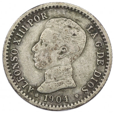 50 сентимо 1904 года Испания