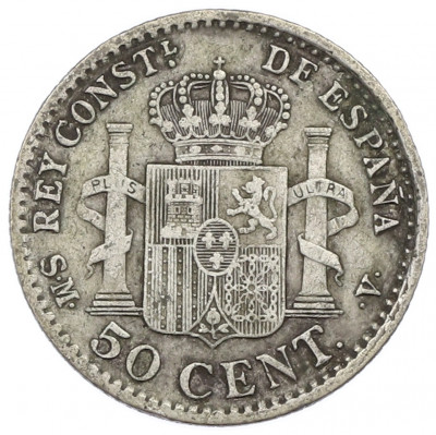 50 сентимо 1904 года Испания