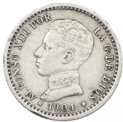 50 сентимо 1904 года Испания