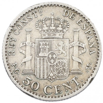 50 сентимо 1904 года Испания