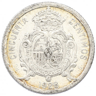 50 сентимо 1926 года Испания
