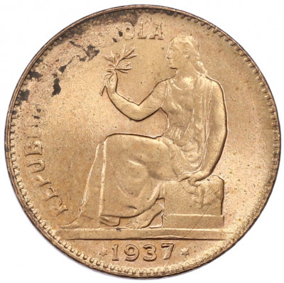 50 сентимо 1937 года Испания