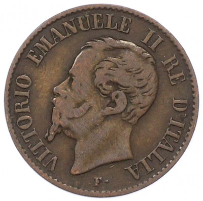 1 чентезимо 1867 года M Италия