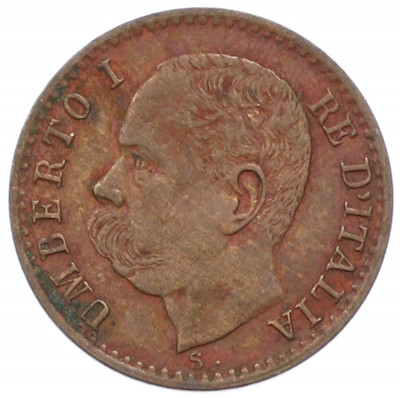 1 чентезимо 1895 года Италия