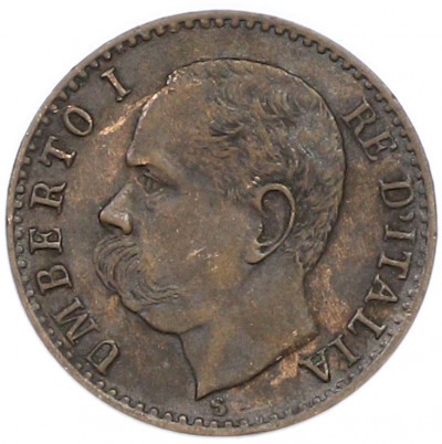 1 чентезимо 1899 года Италия