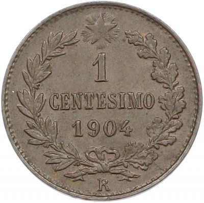 1 чентезимо 1904 года Италия