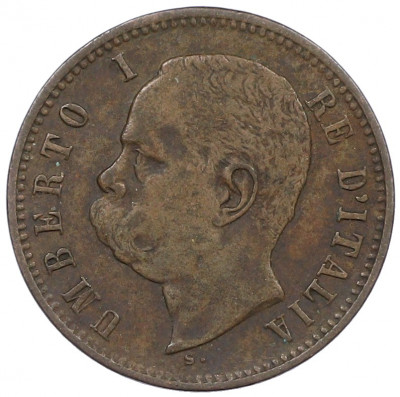 2 чентезимо 1898 года Италия