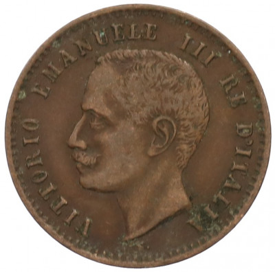 2 чентезимо 1906 года Италия