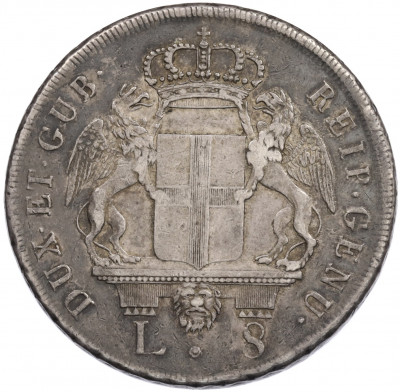 8 лир 1794 года Генуя