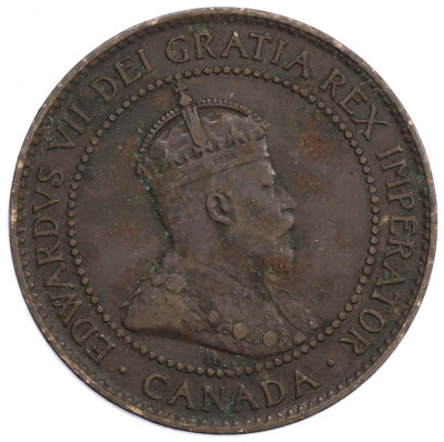 1 цент 1902 года Канада