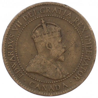 1 цент 1905 года Канада