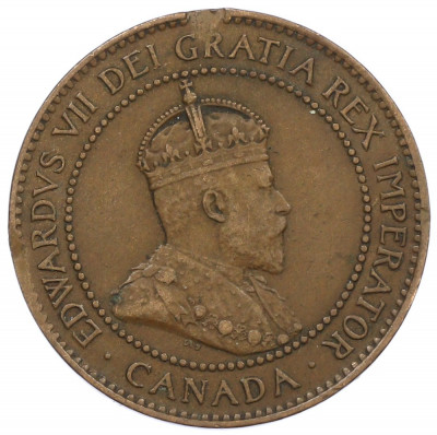 1 цент 1906 года Канада