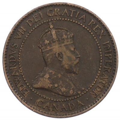 1 цент 1907 года Канада