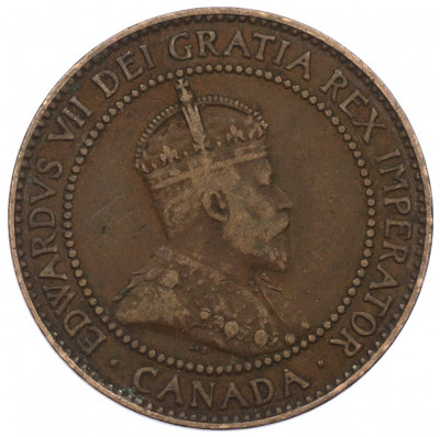 1 цент 1909 года Канада