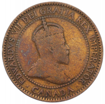 1 цент 1910 года Канада
