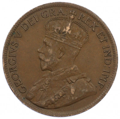 1 цент 1919 года Канада