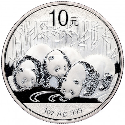 10 юаней 2013 года Китай «Панда»