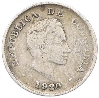 20 сентаво 1920 года Колумбия