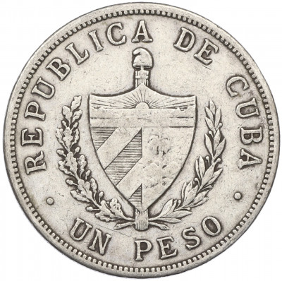 1 песо 1915 года Куба