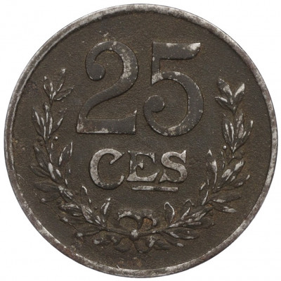 25 сантимов 1919 года Люксембург