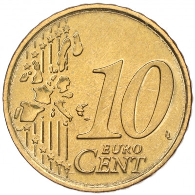 10 евроцентов 2001 года Монако