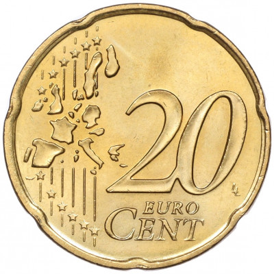 20 евроцентов 2001 года Монако