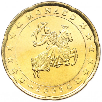 20 евроцентов 2003 года Монако