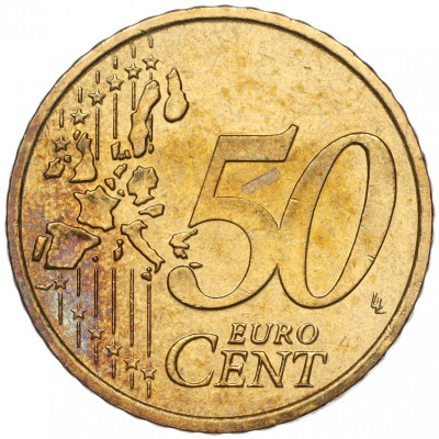 50 евроцентов 2001 года Монако