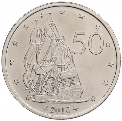 50 центов 2010 года Острова Кука