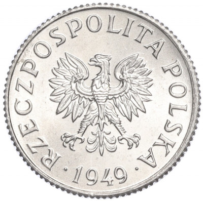 1 грош 1949 года Польша
