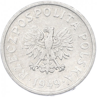 10 грошей 1949 года Польша