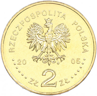 2 злотых 2005 года Польша «Международная выставка Экспо 2005»