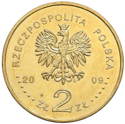 2 злотых 2009 года Польша «История польской музыки — Чеслав Немен»