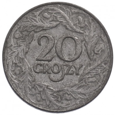 20 грошей 1923 года Польша
