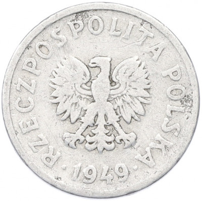 20 грошей 1949 года Польша