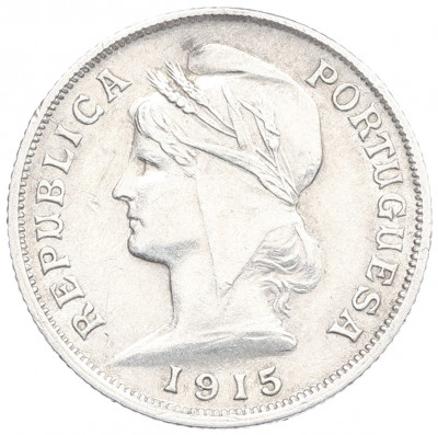 10 сентаво 1915 года Португалия