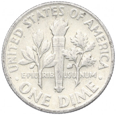 1 дайм (10 центов) 1964 года США