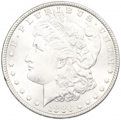 1 доллар 1886 года США