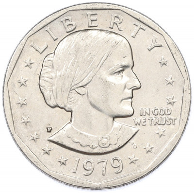 1 доллар 1979 года P США «Сьюзен Энтони»